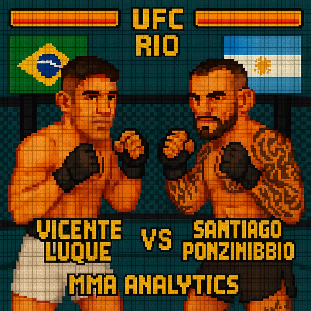 Vicente Luque vs Santiago Ponzinibbio - UFC Rio